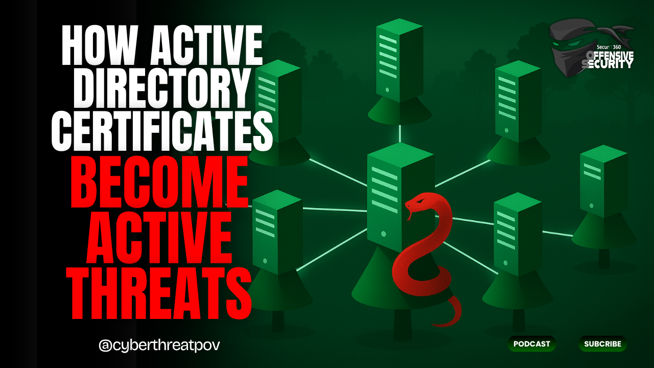 Episode 142: How Active Directory Certificates Become Active Threats