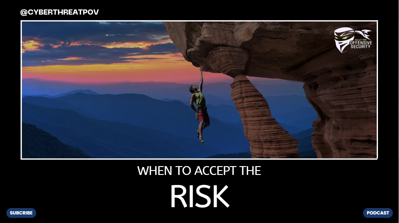 Episode 147: When to Accept The Risk