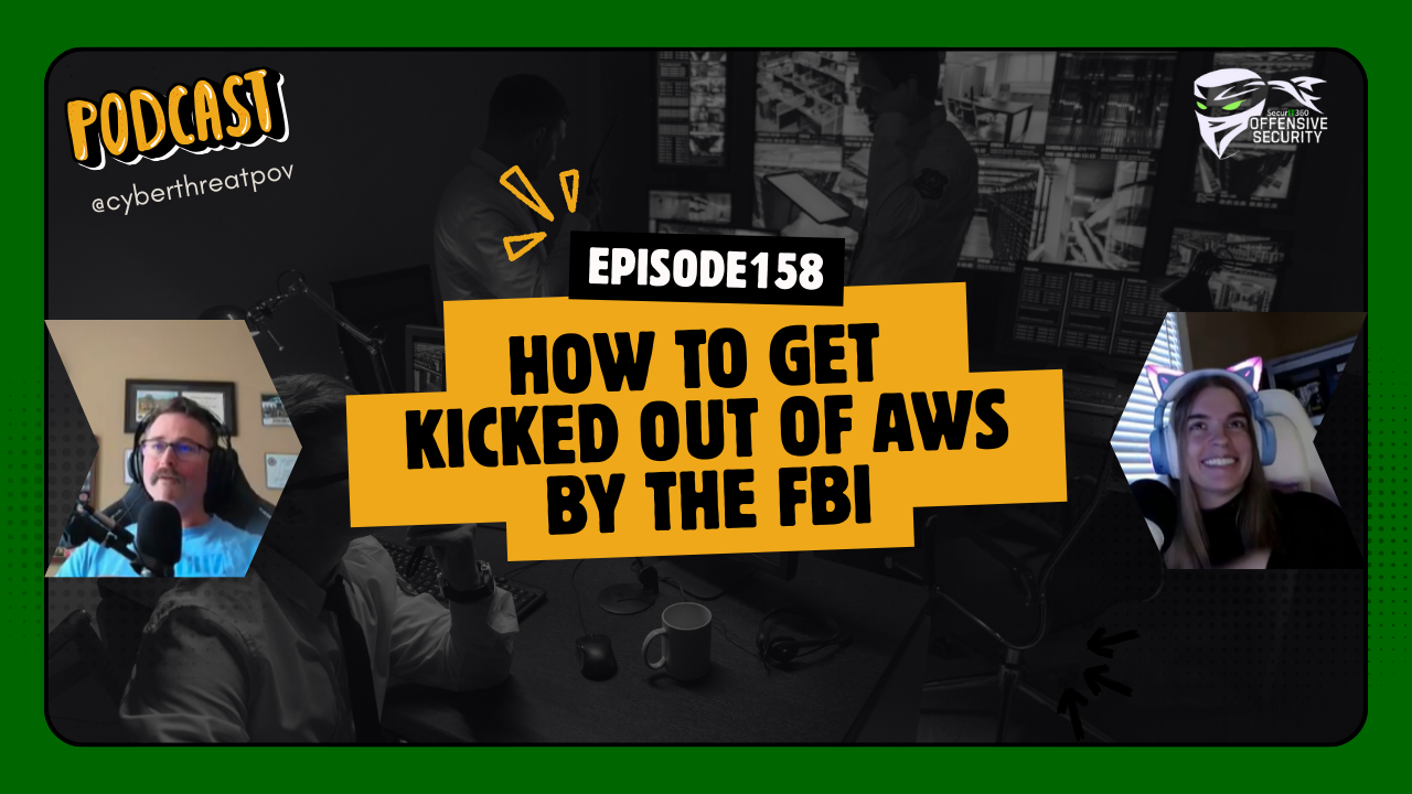 Episode 158: How to get kicked out of AWS by the FBI